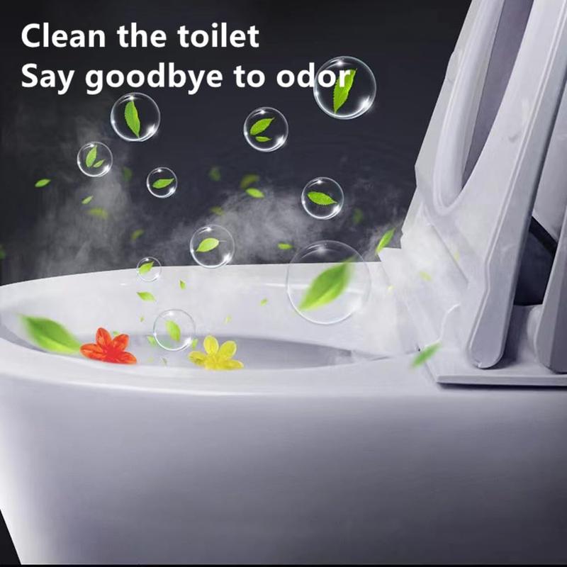 Toilet Bowl Stamp Gel, Toilet Gel Refills, Toilet Refresh Flower Scent Gel, Includes Dispenser and Gel, 3 Pack/set Last for three Month (Colors selected randomly)-OA