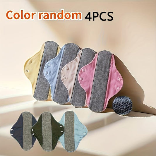 4pcs Leak-Proof & Waterproof Washable Incontinence Pads with Graphene Aseptic Technology for Elderly Care-OA