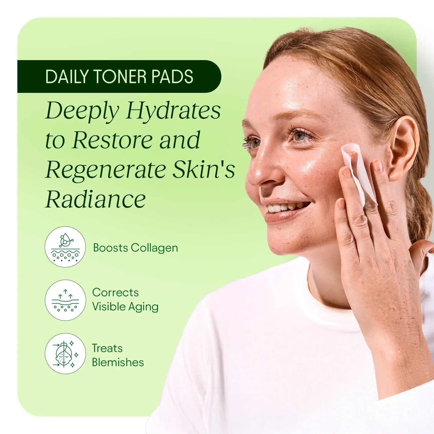 🔥[5𝟎% 𝐎𝐅𝐅 𝐋𝐀𝐒𝐓 𝐓𝐇𝐑𝐄𝐄 𝐃𝐀𝐘𝐒]JiYu Korean Skincare Glow-Up Bundle - Toner Pads & NAD+ Anti-Aging Moisturizing Cream - Maximum Hydration, Eliminate Dark Spots, Reduce Wrinkles-JKL
