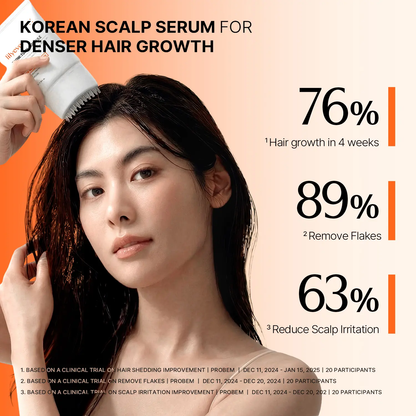 🔥[5𝟎% 𝐎𝐅𝐅 𝐋𝐀𝐒𝐓 𝐓𝐇𝐑𝐄𝐄 𝐃𝐀𝐘𝐒]Lilyeve Growturn Hair Growth Serum with Builtin Brush for Hair Growth & Thickening ThickerStronger Hair Strengthening Hair-JKL
