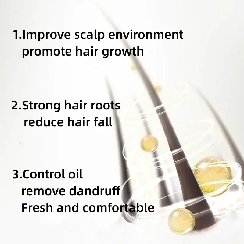 【Buy 1 Get 1 Free】Anti-Hair Fall Hair Loss Treatment Shampoo Oil Control Anti dandruff Haircare Ginseng Ginger Help Hair Growth Jojoba Oat Repair Reduce Hair Loss Scalp Cleanser Conditioner-HHH