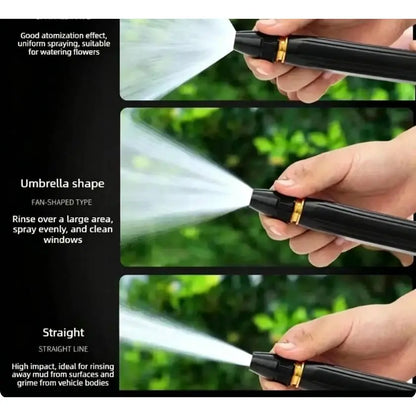 🔥[5𝟎% 𝐎𝐅𝐅 𝐋𝐀𝐒𝐓 𝐓𝐇𝐑𝐄𝐄 𝐃𝐀𝐘𝐒] 【Summervibes】Home high-pressure car wash water gun with booster nozzle and hose, portable handheld water sprayer, a must-have for watering plants and vegetables, car washing, garden cleaning, pet bathing and outdoor rinsing.-JKL