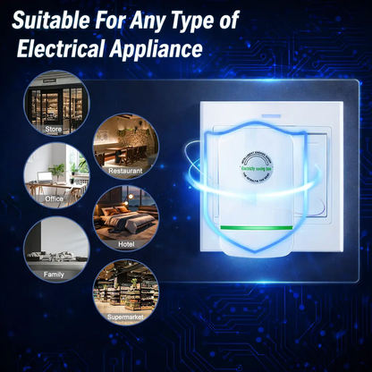 🔥[5𝟎% 𝐎𝐅𝐅 𝐋𝐀𝐒𝐓 𝐓𝐇𝐑𝐄𝐄 𝐃𝐀𝐘𝐒]Plug In Power Box with US Plug, Compact Plug-In Device with Indicator Light for Home Office-JKL