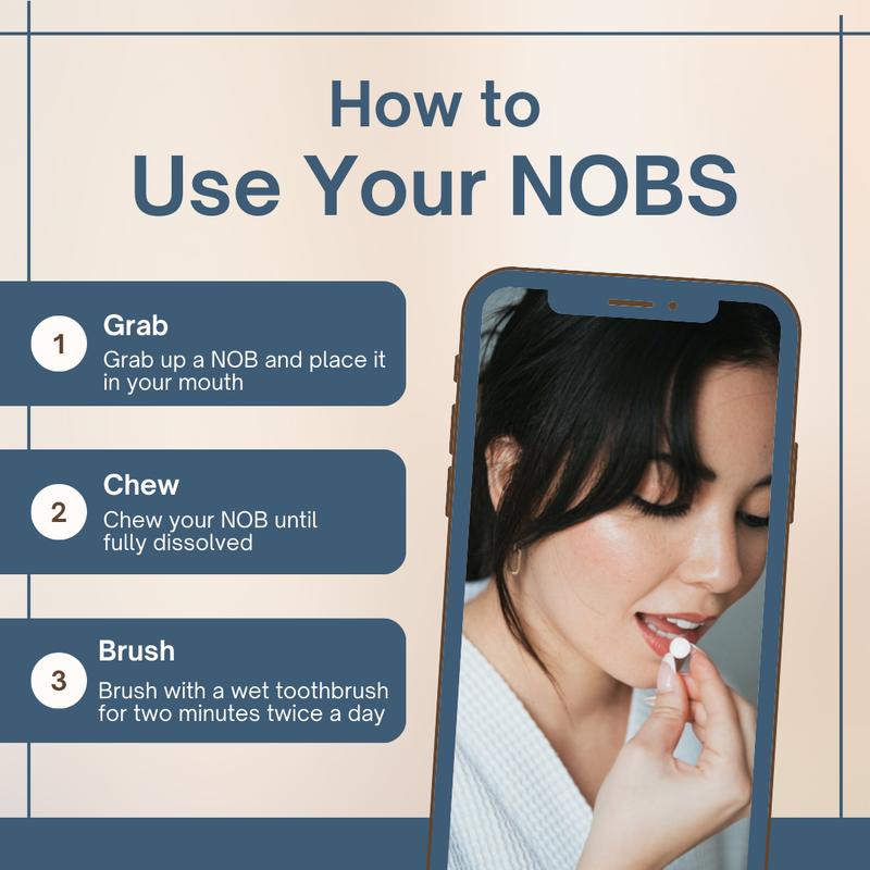 🔥[5𝟎% 𝐎𝐅𝐅 𝐋𝐀𝐒𝐓 𝐓𝐇𝐑𝐄𝐄 𝐃𝐀𝐘𝐒]Toothpaste Tablets - Nano Hydroxyapatite, Fluoride Free, Plastic Free, Eco & Travel Friendly - Remineralize with NHA-JKL