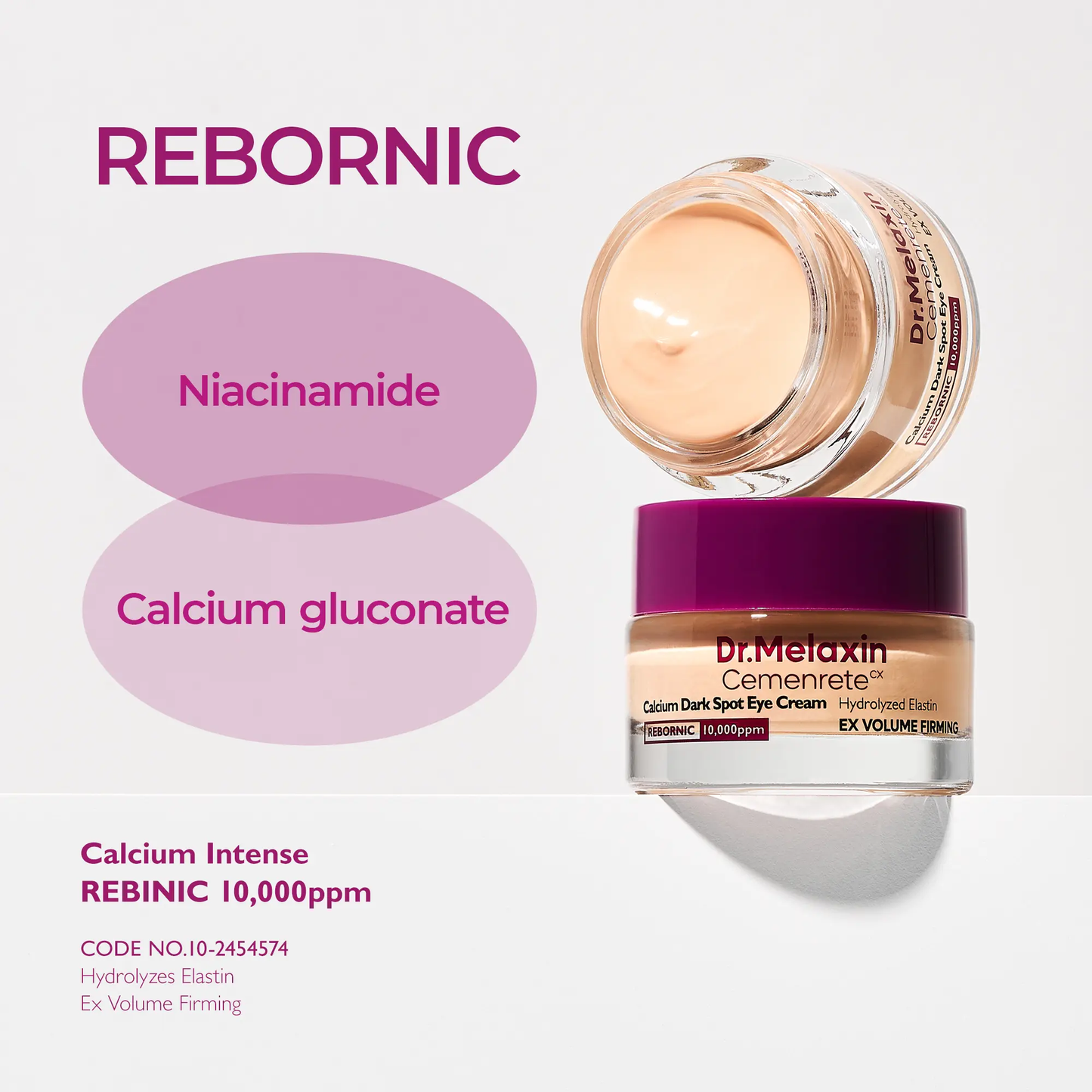 🔥[5𝟎% 𝐎𝐅𝐅 𝐋𝐀𝐒𝐓 𝐓𝐇𝐑𝐄𝐄 𝐃𝐀𝐘𝐒][Dr.Melaxin Official] Calcium Dark Spot EyeCream I Dark Circle, Anti-aging, Sagging,Elasticity I Korean Cosmetics-JKL