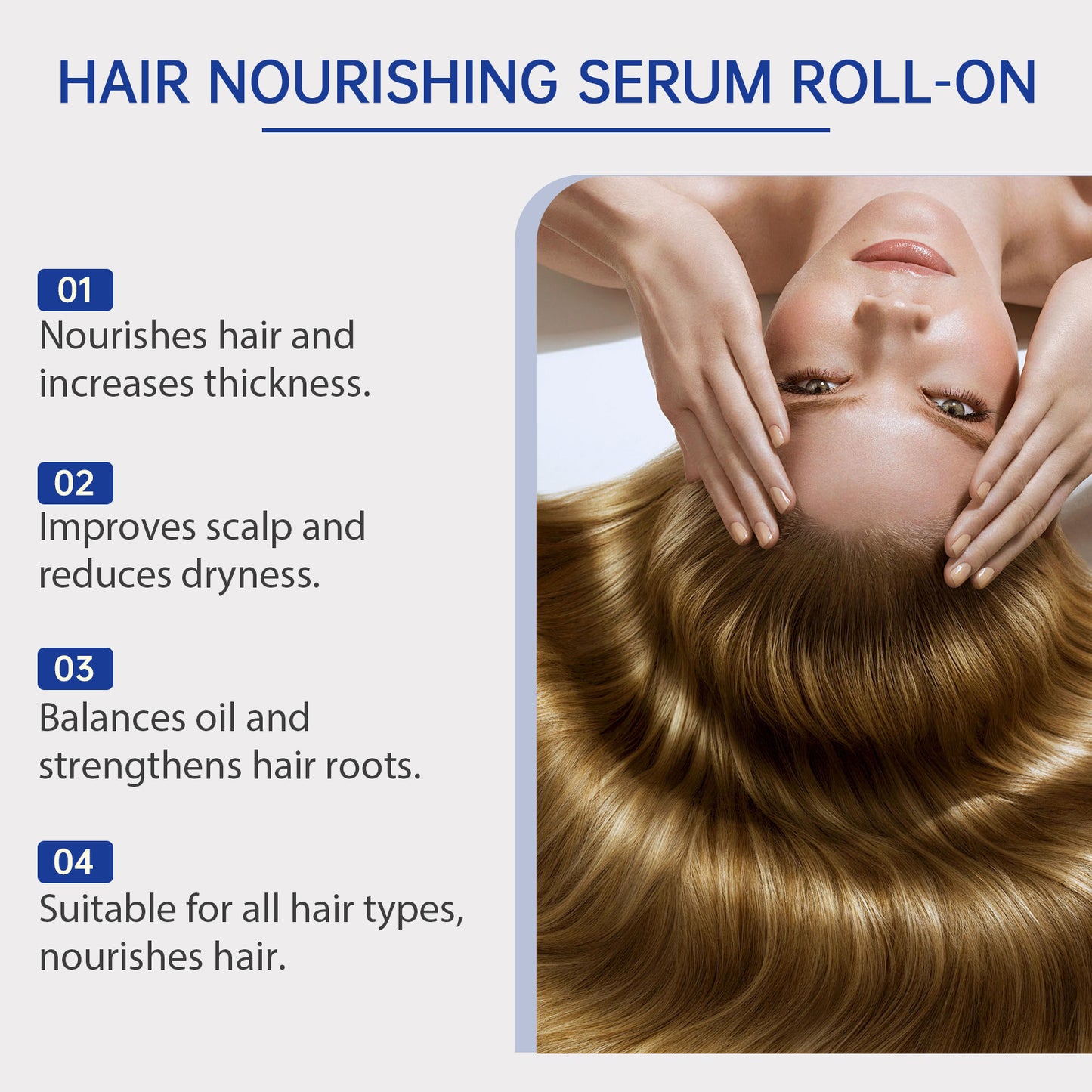 🔥[5𝟎% 𝐎𝐅𝐅 𝐋𝐀𝐒𝐓 𝐓𝐇𝐑𝐄𝐄 𝐃𝐀𝐘𝐒]Advanced Hair Density Roll-On Serum 25 ml | 5% Saw Palmetto, 3% Rosemary, 1% Caffeine Herbasome & 3% Fenugreek | Scalp Serum for Reduced Hair Fall | Men & Women-JKL