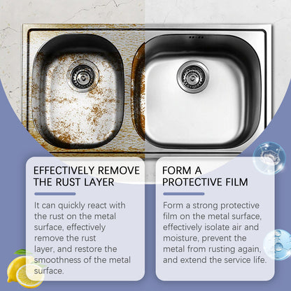 🔥[55% 𝐎𝐅𝐅 𝐋𝐀𝐒𝐓 𝐓𝐇𝐑𝐄𝐄 𝐃𝐀𝐘𝐒]Multi-functional rust remover, stainless steel cleaner, rust remover-LU