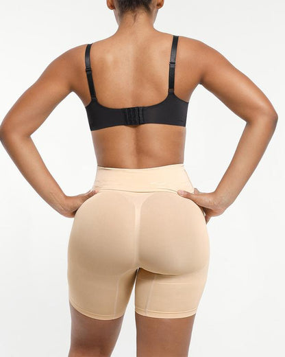 Shapewear Sculpting Shorts for Women Seamless High Waisted Body Shaper Thigh Slimming Underwear-OA