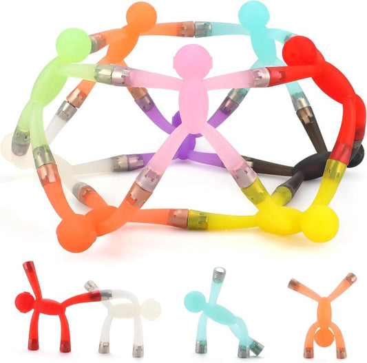 🔥[50% 𝐎𝐅𝐅 𝐋𝐀𝐒𝐓 𝐓𝐇𝐑𝐄𝐄 𝐃𝐀𝐘𝐒]Magnetic Travel Toys for Kids 10Pcs Airplane Car Travel Activities Essential Fidget Toys Road Trip Sensory Toy Fidgets for Classroom Toys 1-8 Years Old Toddler Christmas Stocking Stuffers Kids Gifts, New Year, Birthday Gifts-LU