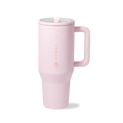 HydroJug Traveler | Leak-Proof Insulated Tumbler with Flip Straw & Cup Holder Fit Flasks Lid-BP