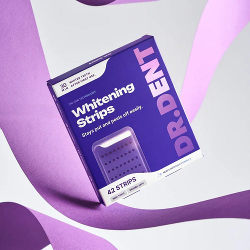 [NEW] Experience our new and improved Purple Teeth Whitening Strips. With the new PAP formula your teeth will shine brighter than ever before.-BP