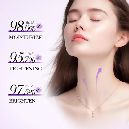 🔥[5𝟎% 𝐎𝐅𝐅 𝐋𝐀𝐒𝐓 𝐓𝐇𝐑𝐄𝐄 𝐃𝐀𝐘𝐒]Reduces Wrinkles and Double Chin,Five Rollers for All Around Massage,Neck Firming Cream,Collagen Neck Cream,Relieves Edema,Suitable for Wrinkled Skin,with Hyaluronic Acid,VitaminC+E.（Two-pack）-JKL