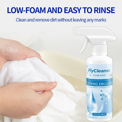 🔥[5𝟎% 𝐎𝐅𝐅 𝐋𝐀𝐒𝐓 𝐓𝐇𝐑𝐄𝐄 𝐃𝐀𝐘𝐒]FlyCleanse Fabric Emulsifier, a non-ioniclaundry pre-treatment agent-gentle onfabrics, with disinfecting and softeningproperties; a household stain remover andlaundry detergent-JKL