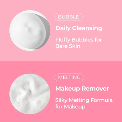 🔥[5𝟎% 𝐎𝐅𝐅 𝐋𝐀𝐒𝐓 𝐓𝐇𝐑𝐄𝐄 𝐃𝐀𝐘𝐒][Dr.Melaxin Official] Melting Cleanse Hypoallergenic Makeup remover with Quick Bubble, Deep Pore Cleansing for all skin type, 150ml-JKL