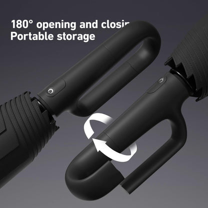🔥[5𝟎% 𝐎𝐅𝐅 𝐋𝐀𝐒𝐓 𝐓𝐇𝐑𝐄𝐄 𝐃𝐀𝐘𝐒]Automatic Folding Umbrella, 1 Count/60pcs Portable Rain Umbrella with Loop Buckle, Windproof & Waterproof Umbrella for Men & Women-JKL