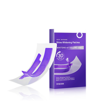 [🔥Annual Winter Warehouse Sale] Purple Whitening Strips, Your teeth will shine brighter than ever before-EQ