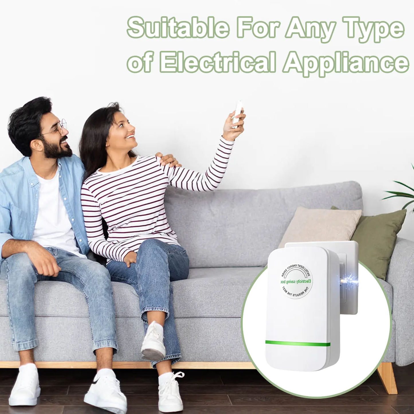 🔥[5𝟎% 𝐎𝐅𝐅 𝐋𝐀𝐒𝐓 𝐓𝐇𝐑𝐄𝐄 𝐃𝐀𝐘𝐒]Plug In Power Box with US Plug, Compact Plug-In Device with Indicator Light for Home Office-JKL