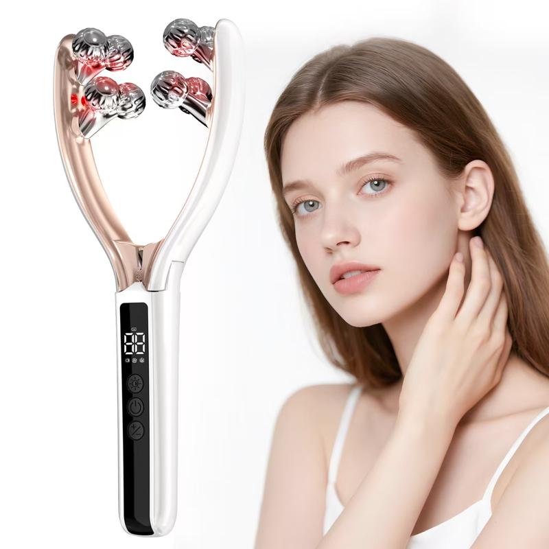🔥[60% 𝐎𝐅𝐅 𝐋𝐀𝐒𝐓 𝐓𝐇𝐑𝐄𝐄 𝐃𝐀𝐘𝐒]Wireless Face Massager Tool - Rechargeable Skin Care Device for Puffiness Reduction & Improved Circulation - Portable for Home & Travel-LU
