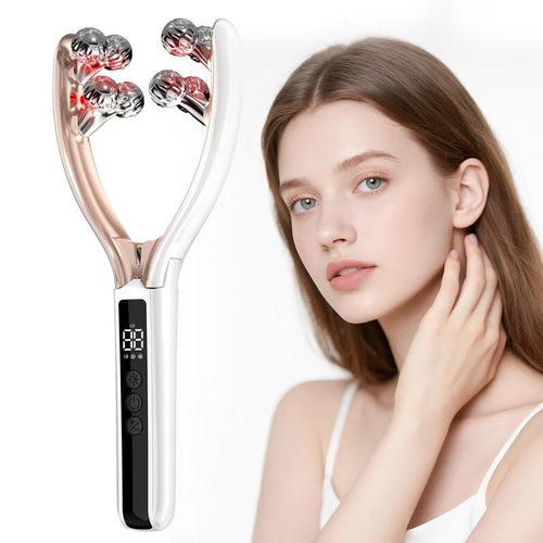 🔥[60% 𝐎𝐅𝐅 𝐋𝐀𝐒𝐓 𝐓𝐇𝐑𝐄𝐄 𝐃𝐀𝐘𝐒]Wireless Face Massager Tool - Rechargeable Skin Care Device for Puffiness Reduction & Improved Circulation - Portable for Home & Travel-LU