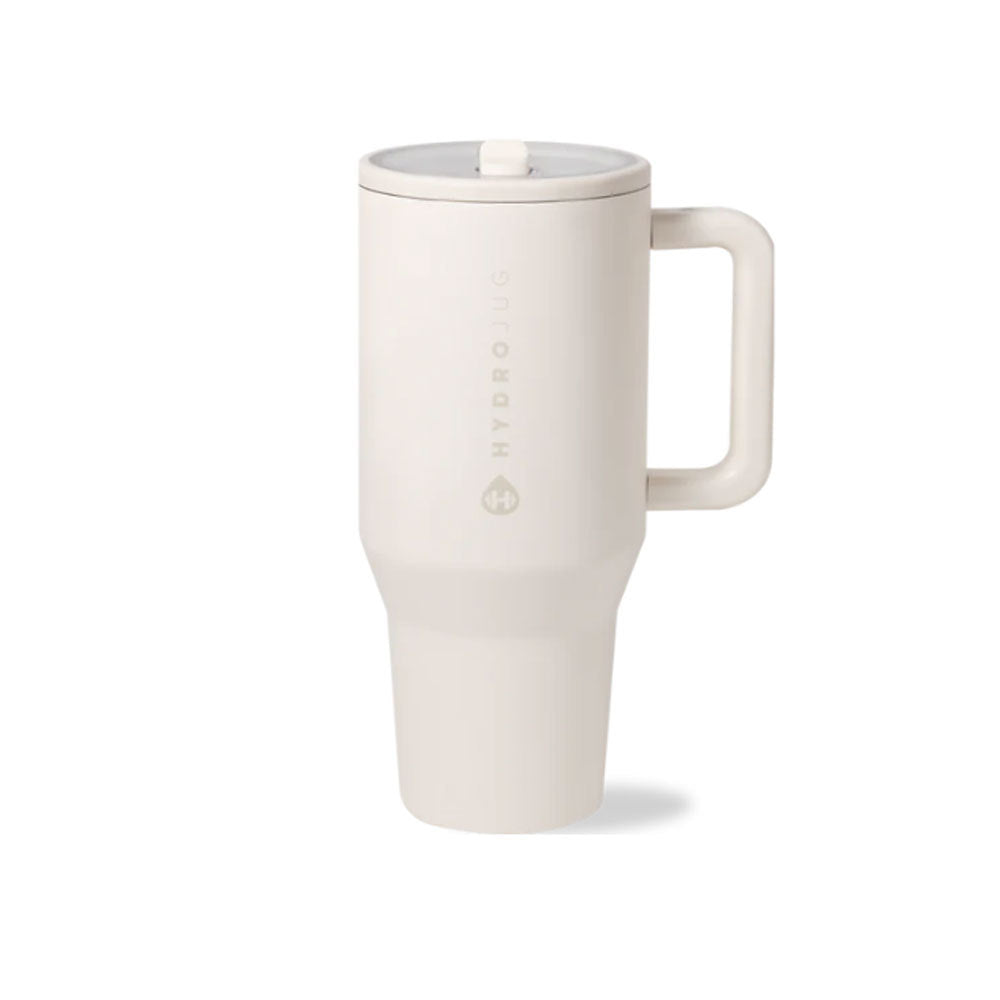 HydroJug Traveler | Leak-Proof Insulated Tumbler with Flip Straw & Cup Holder Fit Flasks Lid-BP
