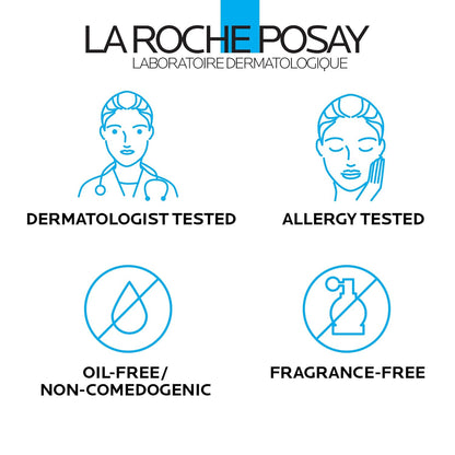 🔥[5𝟎% 𝐎𝐅𝐅 𝐋𝐀𝐒𝐓 𝐓𝐇𝐑𝐄𝐄 𝐃𝐀𝐘𝐒]La Roche-Posay Toleriane Hydrating Gentle Face Cleanser, Hydrating Facial Cleanser With Niacinamide + Ceramides, Daily Face Wash For Dry Skin To Normal Skin, Sensitive Skin Tested, Fragrance Free-JKL