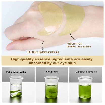 🔥[5𝟎% 𝐎𝐅𝐅 𝐋𝐀𝐒𝐓 𝐓𝐇𝐑𝐄𝐄 𝐃𝐀𝐘𝐒]Avocado Moisturizing Eye bagMask,60pcs/setUnder Eye Mask, Eye Care Product for Dark EyeBags, Skin Care Gift Moisturizer HydratingComfort-JKL
