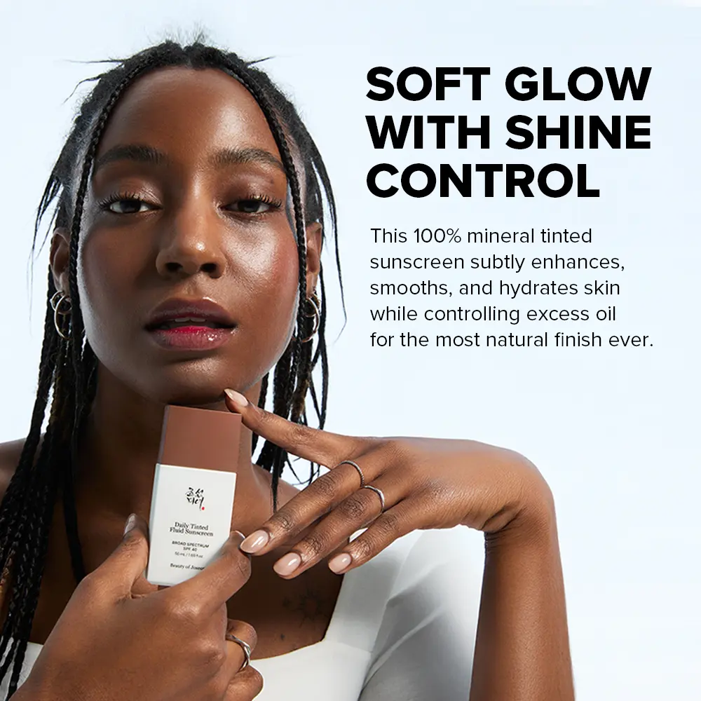 🔥[5𝟎% 𝐎𝐅𝐅 𝐋𝐀𝐒𝐓 𝐓𝐇𝐑𝐄𝐄 𝐃𝐀𝐘𝐒][Beauty of Joseon Official] Daily Tinted FluidSunscreen 50ml Spf Facial-JKL