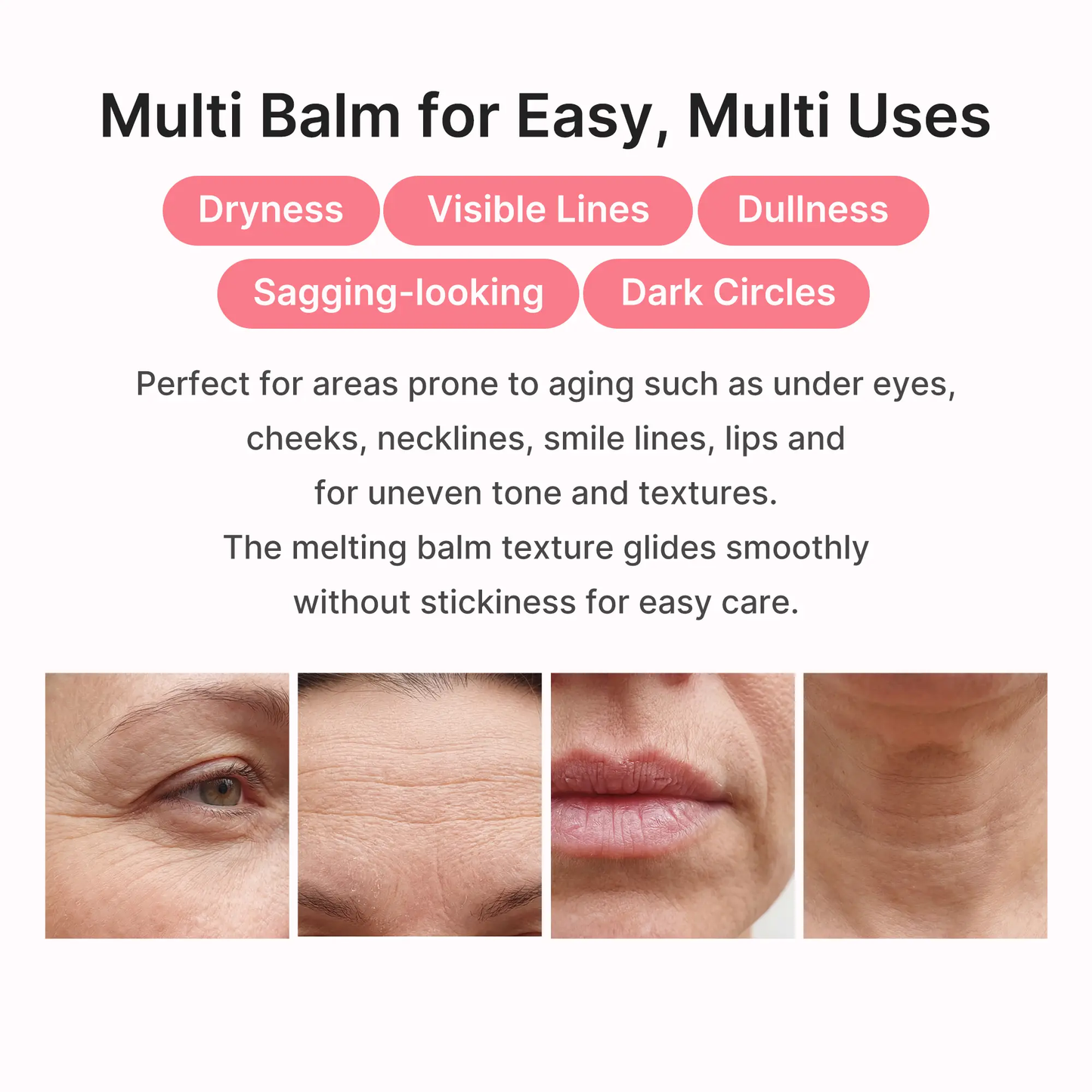 [NEW] [medicube] PDRN Pink Collagen VolumeMulti Balm I All In One Volufiline, PDRN, NADStick for Youthful-Looking, Helping Look of FineLines, Firming Care, Anti-Aging Care I ForUnder-Eyes, Neck, Forehead, Smile Lines, LipCare I Korean Skincare-JKL