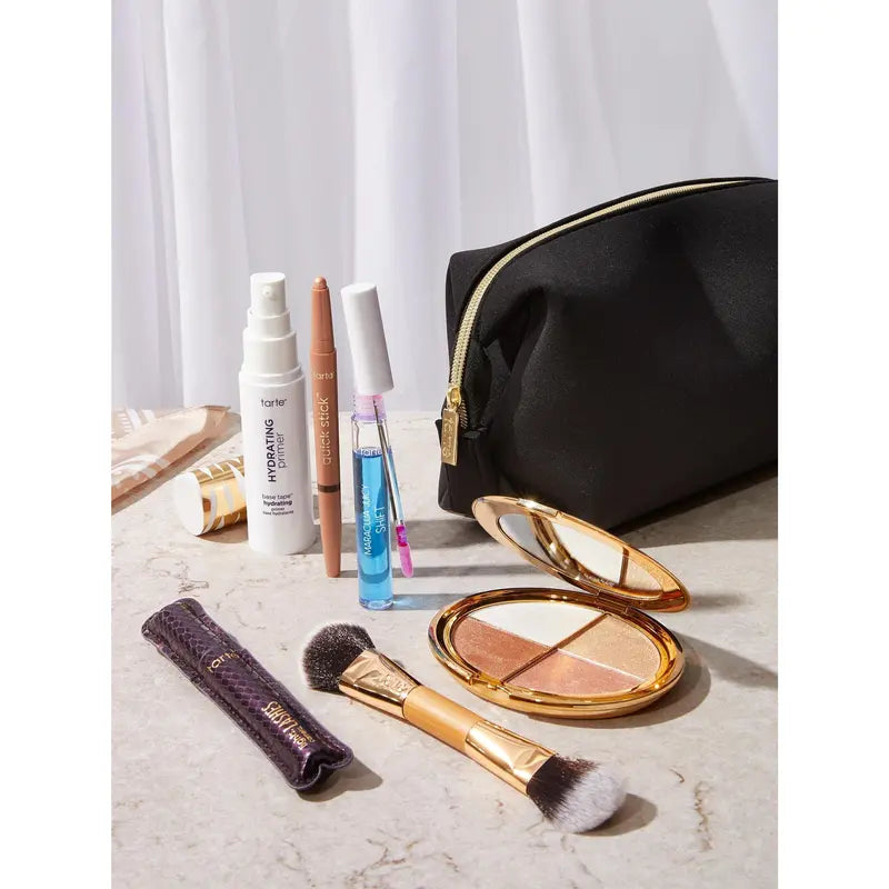 🔥[5𝟎% 𝐎𝐅𝐅 𝐋𝐀𝐒𝐓 𝐓𝐇𝐑𝐄𝐄 𝐃𝐀𝐘𝐒]tarte TARTELETTE IN BLOOM eye & cheek palette - eyeshadow and highlighter makeup-JKL