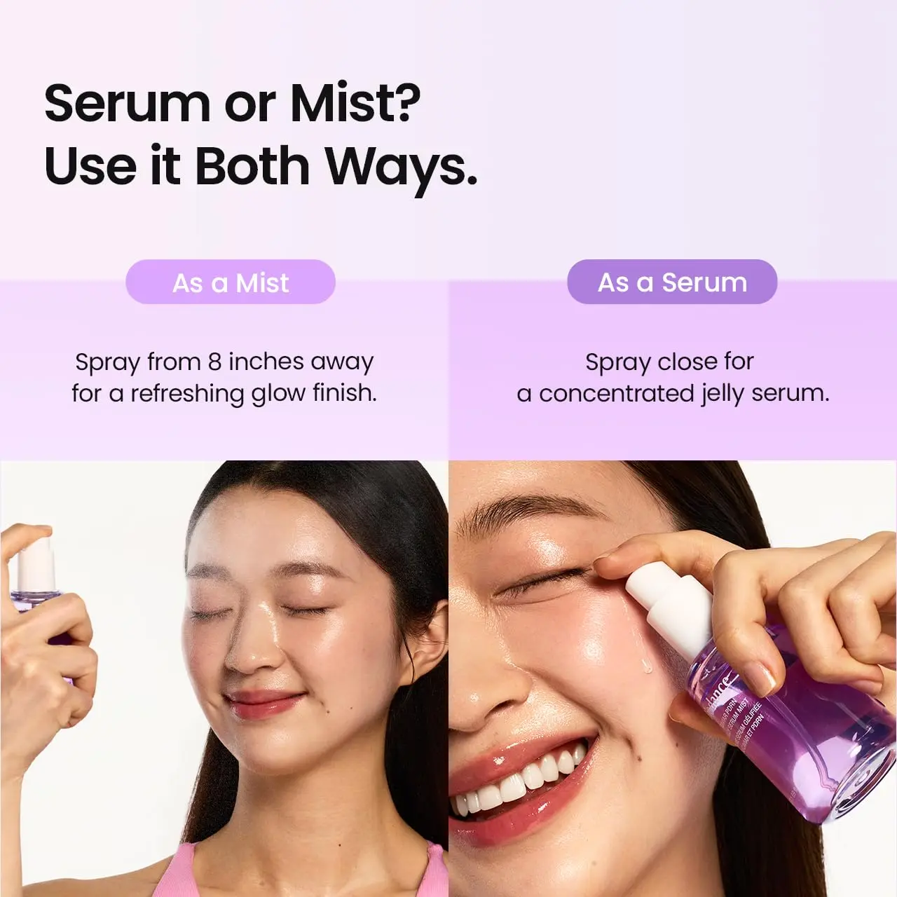 🔥[5𝟎% 𝐎𝐅𝐅 𝐋𝐀𝐒𝐓 𝐓𝐇𝐑𝐄𝐄 𝐃𝐀𝐘𝐒][Biodance Official] Caviar PDRN Jelly Serum Mist | Hydrating Face Mist, Revitalizing & Radiance Face Spray, Sprayable Hydrogel, Travel Essentials & Self Care Gifts for Women, Korean Skin Care-JKL