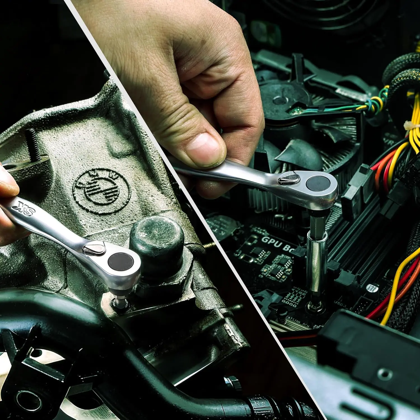 🔥[5𝟎% 𝐎𝐅𝐅 𝐋𝐀𝐒𝐓 𝐓𝐇𝐑𝐄𝐄 𝐃𝐀𝐘𝐒]1/4" Drive, 32 Piece Mini Ratcheting Bit Set-JKL