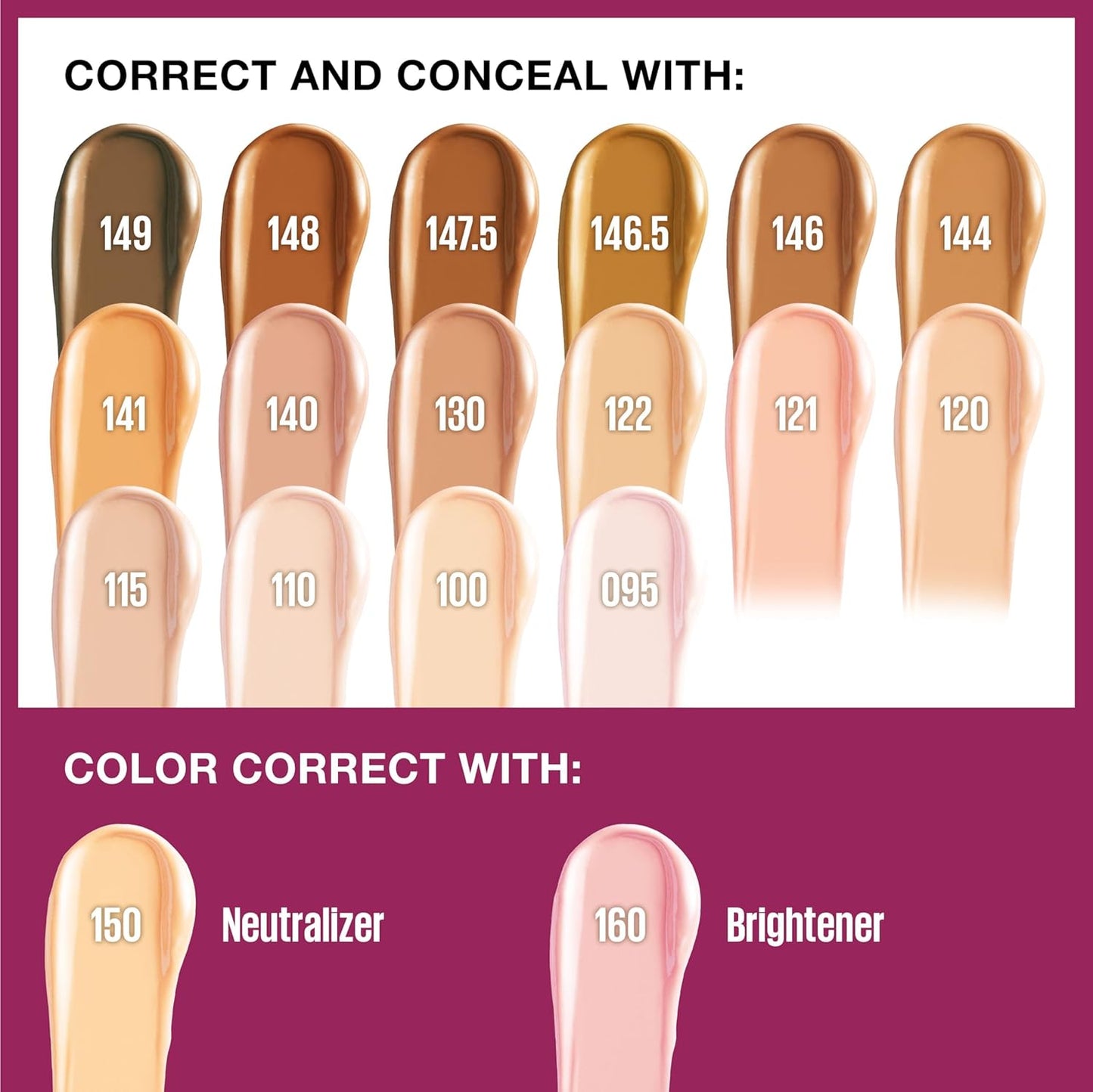 🔥[5𝟎% 𝐎𝐅𝐅 𝐋𝐀𝐒𝐓 𝐓𝐇𝐑𝐄𝐄 𝐃𝐀𝐘𝐒]Maybelline Instant Age Rewind Eraser Dark Circles Treatment Multi-Use Concealer, 110, 1 Count (Packaging May Vary)-JKL