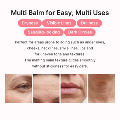 [NEW] [medicube] PDRN Pink Collagen Volume Multi Balm | All In One Volufiline, PDRN, NAD Stick for Youthful-Looking, Helping Look of Fine Lines, Firming Care, Anti-Aging Care | For Under-Eyes, Neck, Forehead, Smile Lines, Lip Care | Korean Skincare-JKL