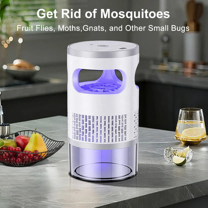 🔥[5𝟎% 𝐎𝐅𝐅 𝐋𝐀𝐒𝐓 𝐓𝐇𝐑𝐄𝐄 𝐃𝐀𝐘𝐒]Gainstarx Indoor Insect Trap with Light and Suction Non Zapper Flying Bug Catcher for Mosquitoes Fruit Flies Gnats and Moths for Home Use-JKL