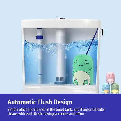 🔥[65% 𝐎𝐅𝐅 𝐋𝐀𝐒𝐓 𝐓𝐇𝐑𝐄𝐄 𝐃𝐀𝐘𝐒]CloudMades Cute Dinosaur-Shaped Toilet Bowl Cleaner Bottle, Bathroom Toilet Tank Cleaner with Ocean, Jasmine, and Peach Scent,Three bottles can be used for 9 months (Three colors and three bottles)-LU