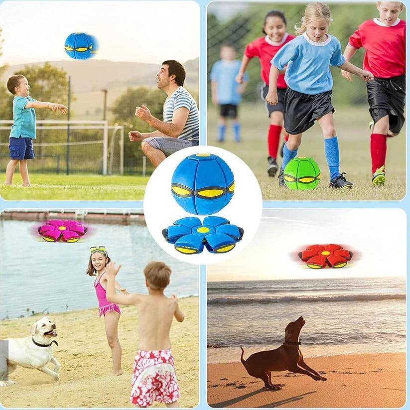 Final 3 Hours: 60%OFF🔥Kids’ Magic Metaball — bouncy ball & flying saucer for family and pets-OA