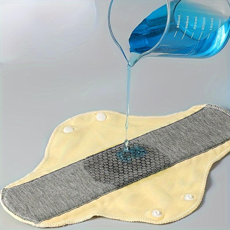 4pcs Leak-Proof & Waterproof Washable Incontinence Pads with Graphene Aseptic Technology for Elderly Care-OA