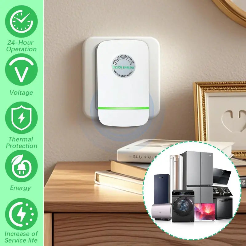 🔥Ends Today: 55% OFF!🔥Plug-In Power Box with US Plug, Wide Voltage Range 90–250V, 2026 Design-vip