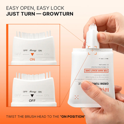 🔥[5𝟎% 𝐎𝐅𝐅 𝐋𝐀𝐒𝐓 𝐓𝐇𝐑𝐄𝐄 𝐃𝐀𝐘𝐒]Lilyeve Growturn Hair Growth Serum with Builtin Brush for Hair Growth & Thickening ThickerStronger Hair Strengthening Hair-JKL