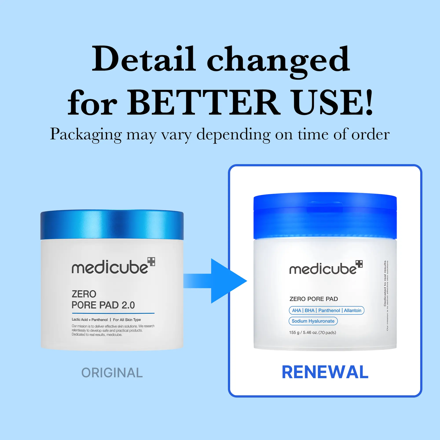 🔥[5𝟎% 𝐎𝐅𝐅 𝐋𝐀𝐒𝐓 𝐓𝐇𝐑𝐄𝐄 𝐃𝐀𝐘𝐒][medicube] Zero Pore Pads (AHA + BHA) IKorean No.1 Viral Toner Pads-JKL