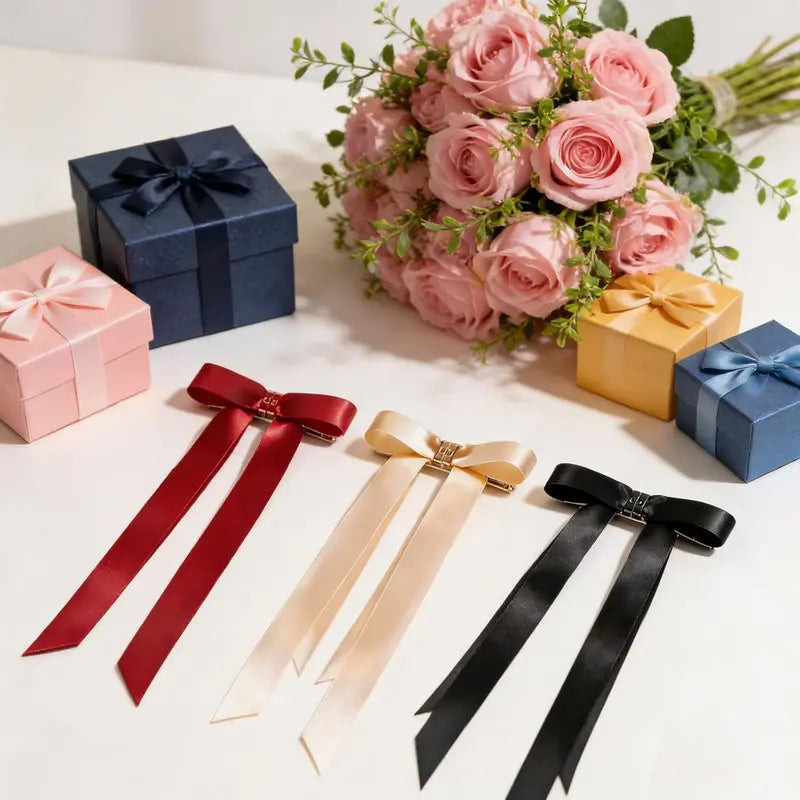 🔥[5𝟎% 𝐎𝐅𝐅 𝐋𝐀𝐒𝐓 𝐓𝐇𝐑𝐄𝐄 𝐃𝐀𝐘𝐒]Magnetic Bow Clip, Magnetic Hair Clips for Women Girls, Strong Hold Magnetics Claw Clips, Seamless 2-in-1 Design for Salon, Home & Everyday Hair styling, Intuitive, No Slip,Valentine's Day gift-JKL