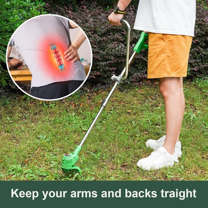 🔥[5𝟎% 𝐎𝐅𝐅 𝐋𝐀𝐒𝐓 𝐓𝐇𝐑𝐄𝐄 𝐃𝐀𝐘𝐒]Grass Trimmer Handle, Aluminum Trimmer Handle with Bracket Clip, Multifunctional Garden Trimmer Handle, Power Tool Accessories-JKL