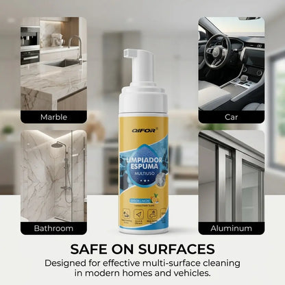 🔥[5𝟎% 𝐎𝐅𝐅 𝐋𝐀𝐒𝐓 𝐓𝐇𝐑𝐄𝐄 𝐃𝐀𝐘𝐒]QIFOR 4-in-1 Multi-Enzyme Foam Spray Cleaner - Heavy Duty Deep Cleaning House & Car Detailing Products, Stain Removal for Car Interior & Sofa,summervibes outdoorfun-JKL