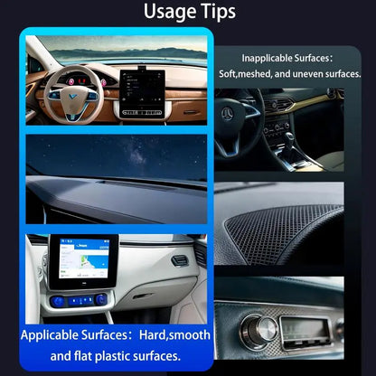 🔥[5𝟎% 𝐎𝐅𝐅 𝐋𝐀𝐒𝐓 𝐓𝐇𝐑𝐄𝐄 𝐃𝐀𝐘𝐒] Universal Magnetic Car Phone Holder Strong Vacuum Suction Cup Mount for All Smartphones & Vehicles Foldable Design Works on Dashboard Gym & Bathroom Mirrors-JKL