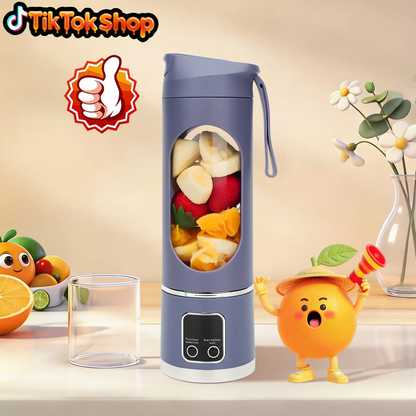 🔥[5𝟎% 𝐎𝐅𝐅 𝐋𝐀𝐒𝐓 𝐓𝐇𝐑𝐄𝐄 𝐃𝐀𝐘𝐒]Ultimate Portable Blender! USB Rechargeable & Compact for Smoothies On-The-Go - Perfect Travel, Back To School & Gym! Leak Proof Design, Makes Shakes & Baby Food in Seconds cup juicer rechargeable mini blender vegetable-JKL