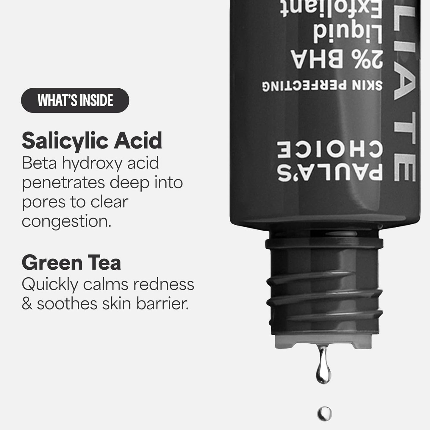 🔥[5𝟎% 𝐎𝐅𝐅 𝐋𝐀𝐒𝐓 𝐓𝐇𝐑𝐄𝐄 𝐃𝐀𝐘𝐒]Paula's Choice SKIN PERFECTING 2% BHA Liquid Exfoliant with Salicylic Acid, Facial Polish for Enlarged Pores, Wrinkles & Fine Lines, Suitable for Blackhead-Prone Skin, Fragrance-Free-JKL