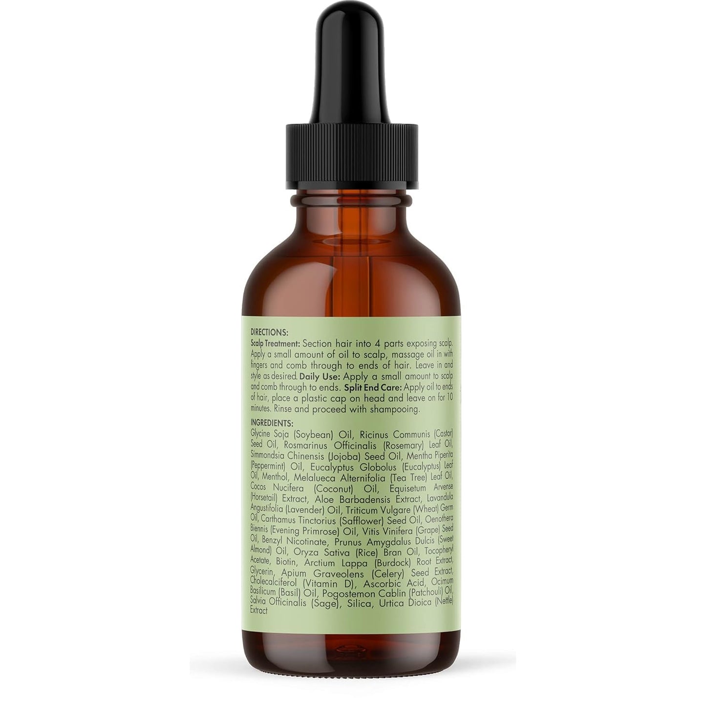 🔥[5𝟎% 𝐎𝐅𝐅 𝐋𝐀𝐒𝐓 𝐓𝐇𝐑𝐄𝐄 𝐃𝐀𝐘𝐒]Mielle Organics Rosemary & Mint Hair Oil - Strengthening Biotin Oil Infused Frizzy & Damaged Hair Care - Split Ends & Dry Scalp Treatment to Support Longer, Healthier Strands, 2oz-JKL