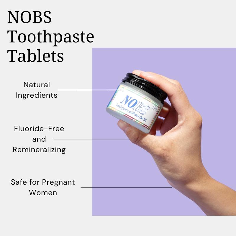🔥[5𝟎% 𝐎𝐅𝐅 𝐋𝐀𝐒𝐓 𝐓𝐇𝐑𝐄𝐄 𝐃𝐀𝐘𝐒]Toothpaste Tablets - Nano Hydroxyapatite, Fluoride Free, Plastic Free, Eco & Travel Friendly - Remineralize with NHA-JKL