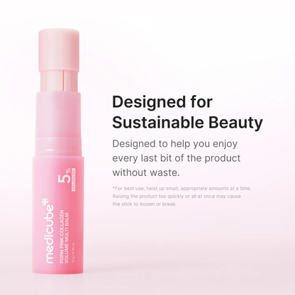 [NEW] [medicube] PDRN Pink Collagen Volume Multi Balm | All In One Volufiline, PDRN, NAD Stick for Youthful-Looking, Helping Look of Fine Lines, Firming Care, Anti-Aging Care | For Under-Eyes, Neck, Forehead, Smile Lines, Lip Care | Korean Skincare-JKL