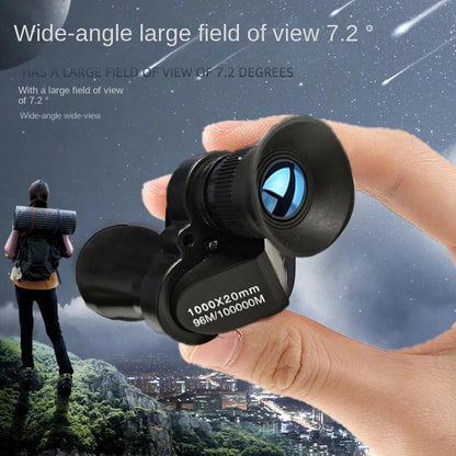 Portable high-definition monocular telescope with high magnification zoom, hunting, camping, mountaineering, outdoor fishing-OA